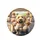Goldendoodle Steering Wheel Dog Pack Car Interior Landscape Road Trip - Dog Lover Gift Spare Tire Cover - 4