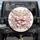 Pink Satin Bow Rococo Scrollwork Rose Gold Damask Floral - Home Decor Gift Spare Tire Cover - 1