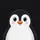 Penguin Face with Orange Beak and Pink Blush Spots - Penguin Lover Gift Spare Tire Cover - 6