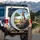 Giraffe Hamster Police Copilot Safari Adventure - Wildlife Lover Gift Spare Tire Cover - 3