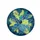 Dense Tropical Leaves Palm Fronds Jungle Foliage Botanical Tapestry - Jungle Decor Gift Spare Tire Cover - 4