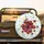 Red Black Ladybugs White Daisies Yellow Centers Blue Gingham Checkered - Outdoor Decor Gift Spare Tire Cover - 2