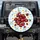 Red Black Ladybugs White Daisies Yellow Centers Blue Gingham Checkered - Outdoor Decor Gift Spare Tire Cover - 1