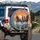 Wild Horses Ocean Gallop Sunset - Wildlife Lover Gift for Adventure Spare Tire Cover - 3