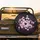 Radiant Cherry Blossoms Dark Foliage Magical Night Garden - Home Decor Gift Spare Tire Cover - 2