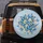 Blue Morpho Butterflies Floral Daisies Garden - Home Decor Gift for Garden Lovers Spare Tire Cover - 5