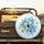 Blue Morpho Butterflies Floral Daisies Garden - Home Decor Gift for Garden Lovers Spare Tire Cover - 2
