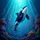 Killer Whale Orca Underwater Scene - Ocean Wildlife Lover Gift Spare Tire Cover - 6