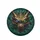 Majestic Dragon Glowing Reptilian Eyes Gold Filigree - Fantasy Lover Gift Spare Tire Cover - 4