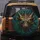 Majestic Dragon Glowing Reptilian Eyes Gold Filigree - Fantasy Lover Gift Spare Tire Cover - 5