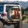 Roosters American Flag Vehicle Cabin Landscape - Adventurous Journey Gift Spare Tire Cover - 3