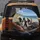 Dogs Driving Classic Car Coastal Road - Travel Essentials Gift for Dog Lovers Spare Tire Cover - 5