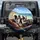 Dogs Driving Classic Car Coastal Road - Travel Essentials Gift for Dog Lovers Spare Tire Cover - 1