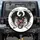 Black Dragon Dusty Rose Roses Thorn Branches - Dark Fantasy Gift for Fantasy Lover Spare Tire Cover - 1