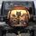 Four Happy Felines Road Trip Adventure - Travel Lover Gift for Cat Owners Spare Tire Cover - 1