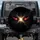 Fiery Crimson Glowing Reptilian Eyes, Golden White Light Rays, Ethereal Mist - Fantasy Lover Gift Spare Tire Cover - 1
