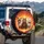 Three Surprised Cats Adventure Sky - Travel Essentials Gift for Cat Lovers Spare Tire Cover - 3