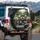 Black Shiba Inu Dogs Car Ride - Road Trip Adventure Gift Spare Tire Cover - 3