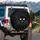 Watchful Black Cat Face Whiskers Smoky Wisps - Cat Lover Home Decor Gift Spare Tire Cover - 3