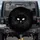 Watchful Black Cat Face Whiskers Smoky Wisps - Cat Lover Home Decor Gift Spare Tire Cover - 1