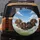 Five Dachshunds Cumulus Clouds Blue Sky Green Field - Dog Lover Everyday Decor Gift Spare Tire Cover - 5