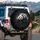 Panda Grizzly Bear Driving - Adventure Travel Gift for Wildlife Lovers Spare Tire Cover - 3