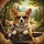 Aviator Corgi Puppy Forest Road Trip - Dog Lover Travel Essentials Spare Tire Cover - 6