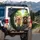 Diverse Dog Pack Golden Lab Rottweiler - Dog Lover Gift Spare Tire Cover - 3