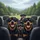 Happy Rottweiler Dogs Car Journey - Travel Essentials Dog Lover Gift Spare Tire Cover - 6