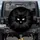 Black Cat White Almond Eyes Whiskers - Dark Aesthetic Everyday Gift for Cat Lover Spare Tire Cover - 1