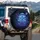Glowing Mushroom Fantastical Foliage Crescent Moon Home Decor Fantasy Lover Gift Spare Tire Cover - 3
