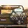 Anthropomorphic Squirrels Driving Sophisticated Car Urban View - Wildlife Lover Gift Spare Tire Cover - 2