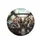 Anthropomorphic Squirrels Driving Sophisticated Car Urban View - Wildlife Lover Gift Spare Tire Cover - 4