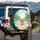 Golden Retriever Swimming Pool Beach Balls - Dog Lover Home Decor Gift Spare Tire Cover - 3