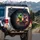 Smiling Dinosaurs Steering Wheel - Adventure Lover Gift for Dinosaur Lover Spare Tire Cover - 3