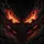Intense Reptilian Monster Eyes Fiery Flames Dark Abyss - Adventure Lifestyle Spare Tire Cover - 6