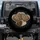 Leopard Hearts White Outline Black Background - Everyday Accessory for Animal Lover Spare Tire Cover - 1