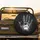 Realistic Hand Paw Print Subtle Smoke Rugged Landscape - Wildlife Lover Gift Spare Tire Cover - 2