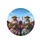 Turtles Hawaiian Shirts Pink Sunglasses American Flags - Summer Road Trip Spare Tire Cover - 4