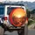 Desert Landscape Sunset Path Saguaro Cacti - Travel Essentials Desert Lover Gift Spare Tire Cover - 3