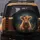 Baby Highland Cow Calf Leopard Bow - Farmhouse Decor Gift for Cow Lover Spare Tire Cover - 5
