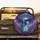 Flying Saucer Alien Creature Lab Flask - Sci-Fi Lover Home Decor Gift Spare Tire Cover - 2
