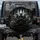 Grinning Skeletons Driving Steering Wheel Ornate Dark Gothic Interior Macabre Decor Gift Spare Tire Cover - 1