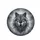 Majestic Grey Wolf Head Golden Eyes Swirling Smoke - Wildlife & Outdoor Lover Gift Spare Tire Cover - 4