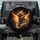 Motocross Rider Fiery Jump Flames - Off-Road Adventure Gift for Dirt Bike Rider Spare Tire Cover - 1