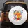 Red Clenched Fist Rainbow Pride Flag 'Pride You' Text - LGBTQ+ Celebration Gift Spare Tire Cover - 5
