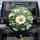 White Daisy Forget-Me-Not Flowers - Nature Lover Home Decor Gift Spare Tire Cover - 1