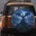Powerful Blue Dragon Mountain Peak Lightning Sky - Fantasy Fan Gift Spare Tire Cover - 5