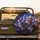 Siamese Cat Golden Retriever Guitar Neon City - Urban Road Trip Gift Spare Tire Cover - 2