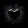 Obsidian Black Heart Ethereal Dark Nebula Smoke Shimmering Starlight - Travel Essentials Gift Spare Tire Cover - 6